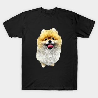 Pomeranian Dog Cutes Puppy T-Shirt